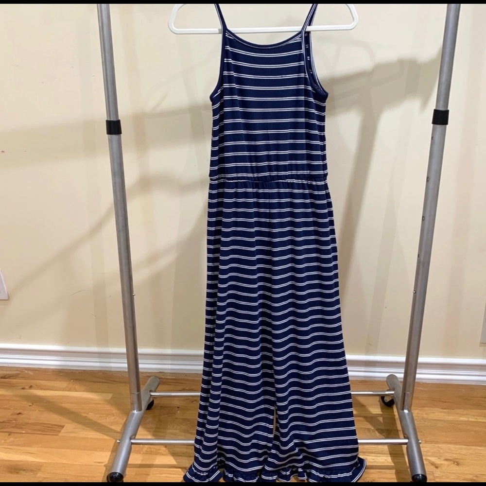 🌼NAVY AND WHITE ROMPER🌼 - Picture 2 of 3
